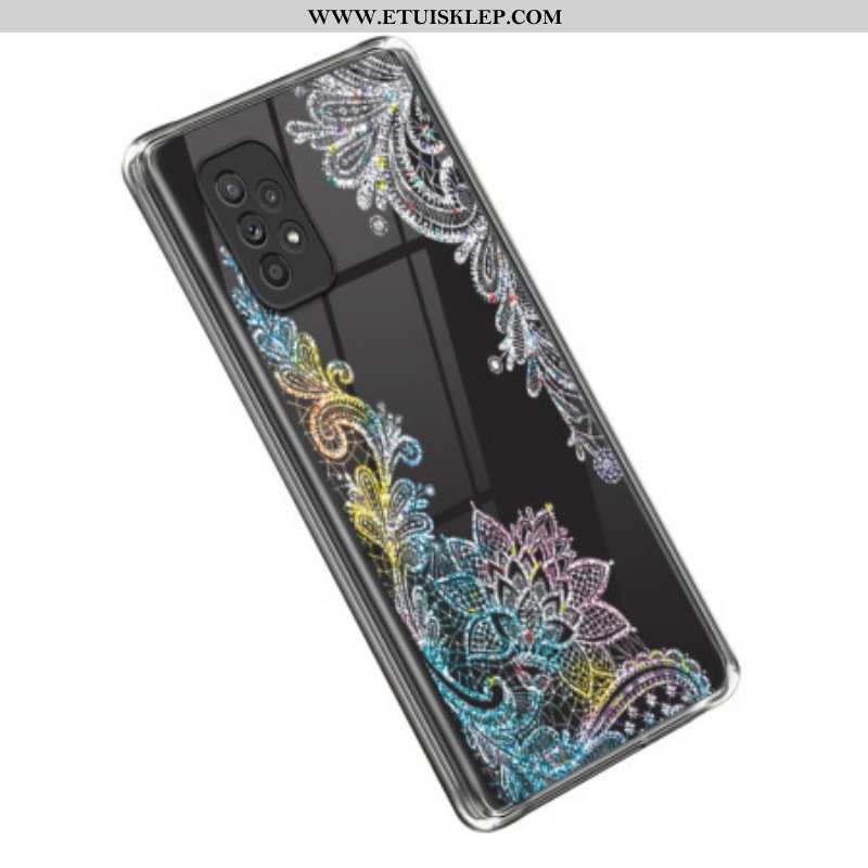 Etui do Samsung Galaxy A53 5G Bezszwowa Koronkowa Mandala